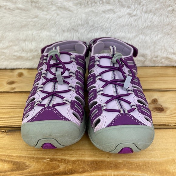 Khombu Girls Sizes 1 2 4 Hiking Water Shoes Sandals Closed Toe Purple Outdoor - Picture 3 of 14